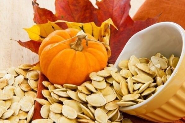 Pumpkin seeds against inflammation of the prostate