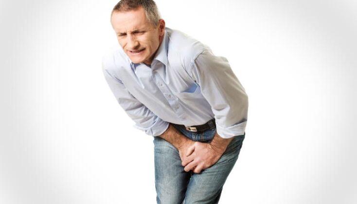 Acute prostatitis in a man is manifested by severe pain in the perineal area