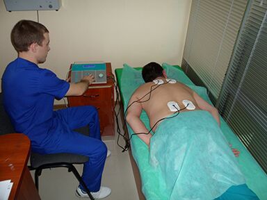 Medical electrophoresis for prostatitis