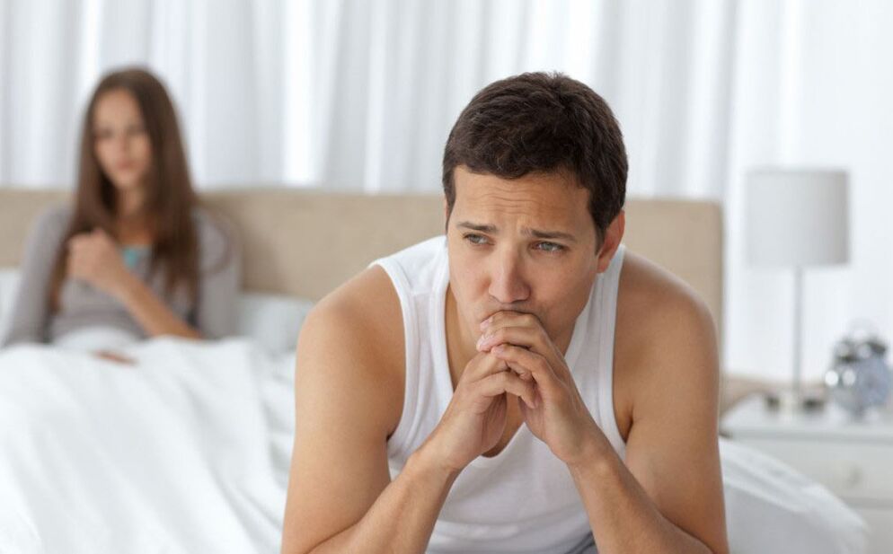 poor potency in men with prostatitis