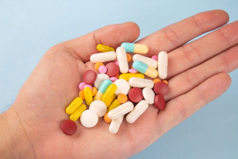 Various medications for the treatment of prostate inflammation