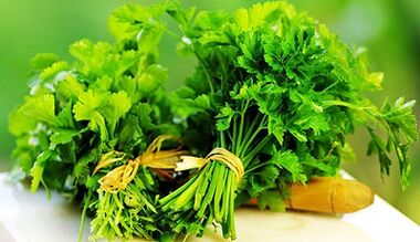 How to heal prostatitis with parsley